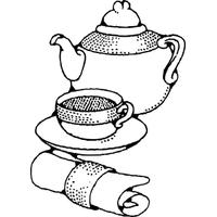 Teapot And Cup Vector In Open Office Florida PNG Image
