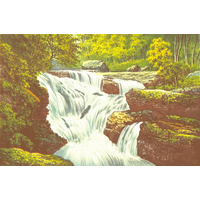 Falls Of Inversnaid Man PNG Image